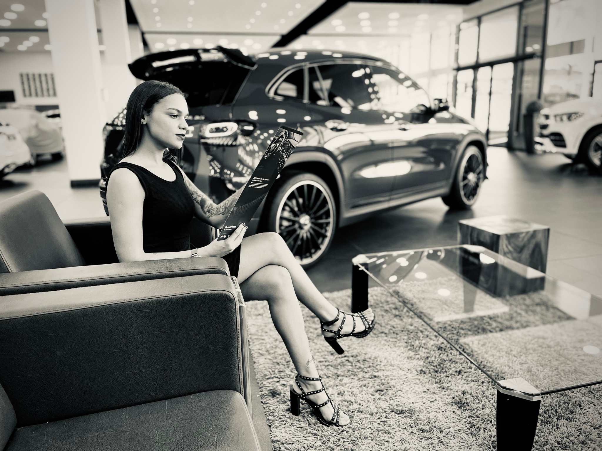 Mercedes GLA & Aurélie